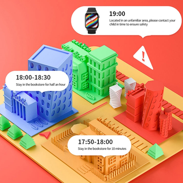 UNIWA X1S 1.9英寸IP67防水4G安卓8.1雙攝像頭智能手錶 支持體溫測量