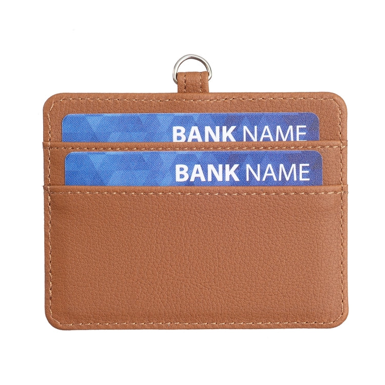 BFK14款 橫款證件小卡包 帶掛繩