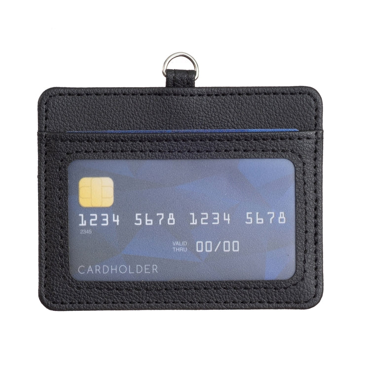 BFK14款 橫款證件小卡包 帶掛繩