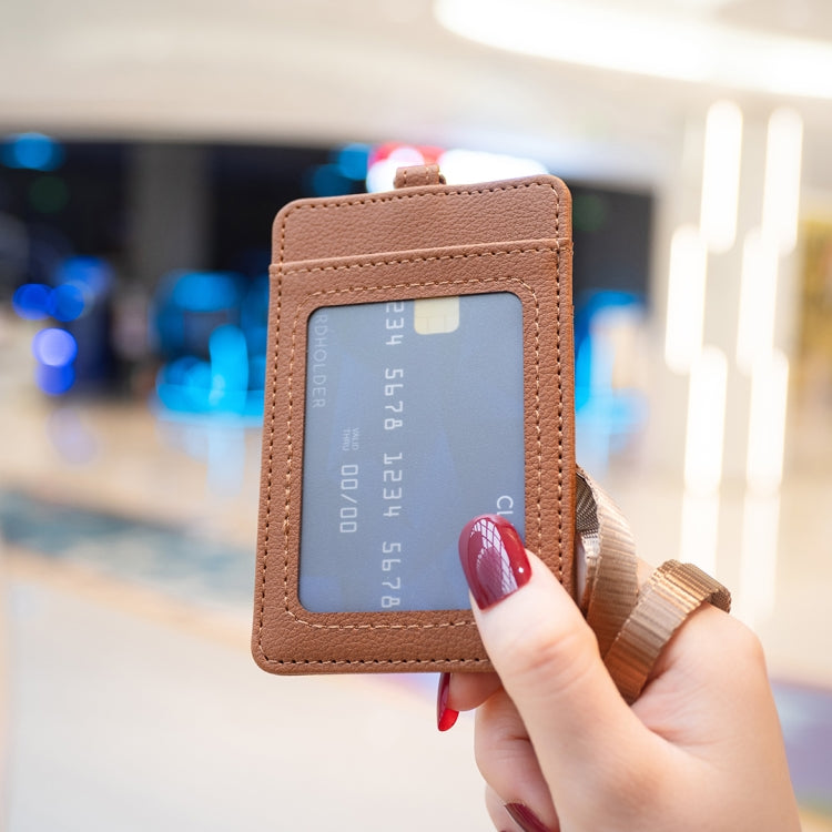 BFK15款 豎款證件小卡包 帶掛繩