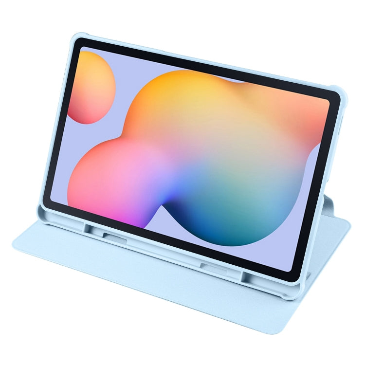 亞克力360度旋轉支架智能休眠平板皮套