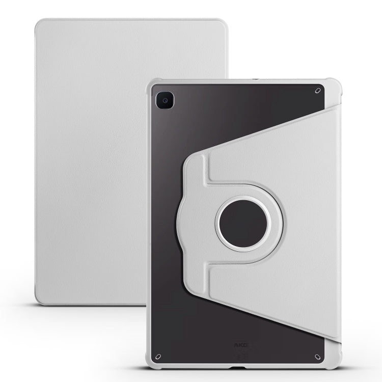 亞克力360度旋轉支架智能休眠平板皮套