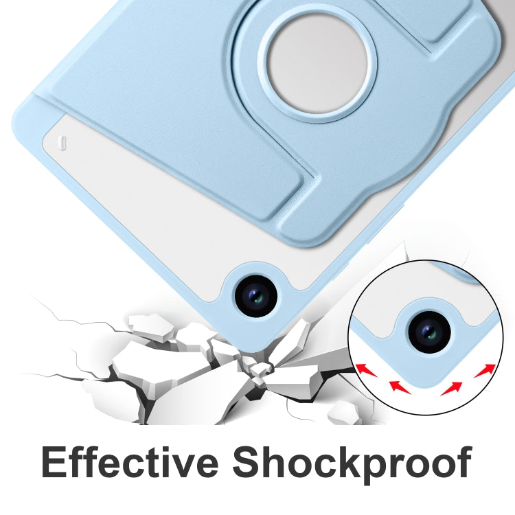 亞克力360度旋轉支架智能休眠平板皮套, For Samsung Galaxy Tab A11 / A9, For Samsung Galaxy Tab A9+, For Samsung Galaxy Tab A8, For Samsung Galaxy Tab S6 Lite P610