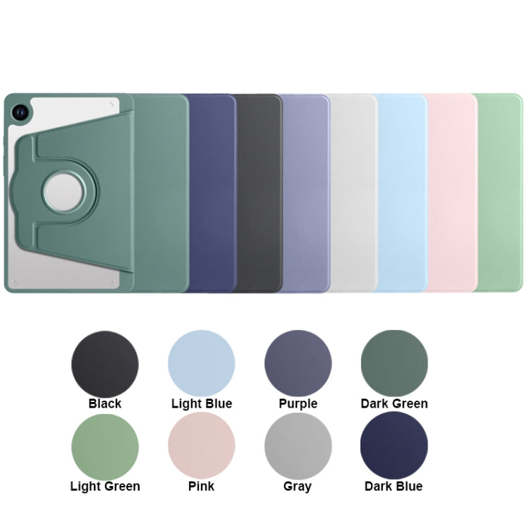 亞克力360度旋轉支架智能休眠平板皮套, For Samsung Galaxy Tab A11 / A9, For Samsung Galaxy Tab A9+, For Samsung Galaxy Tab A8, For Samsung Galaxy Tab S6 Lite P610