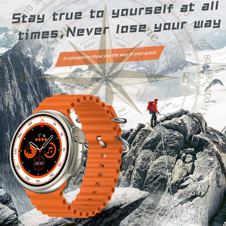 Z78 Ultra 1.52寸圓屏高清智能手錶支持心率/血氧監測