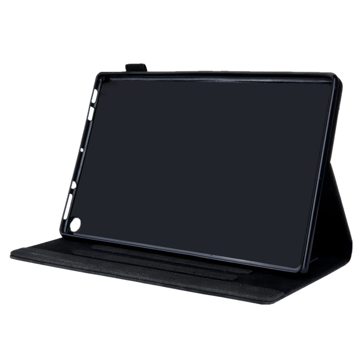 布紋商務風智能休眠平板皮套