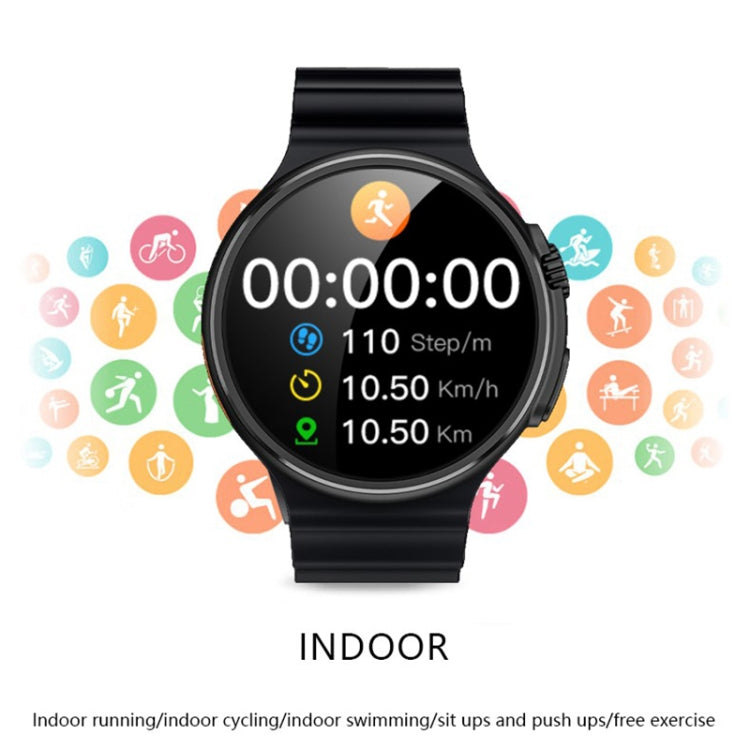 V3 Ultra Max 1.6寸TFT圓屏智能手錶支持語音通話/血氧監測