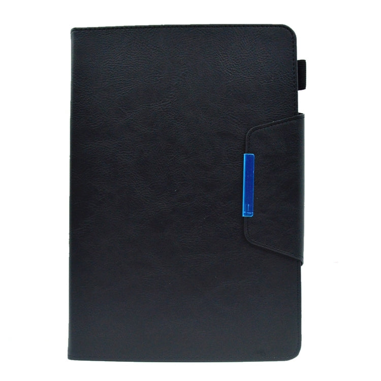 皮絨十字五金扣平板皮套