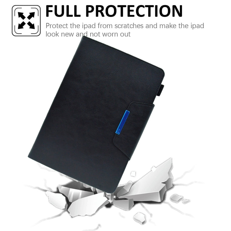 皮絨十字五金扣平板皮套