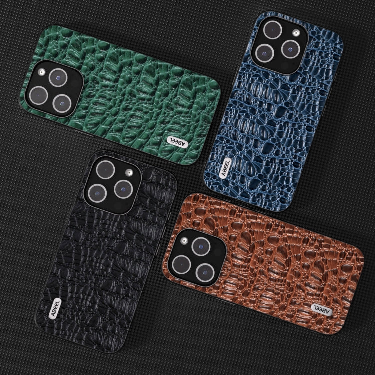 ABEEL真皮天幕黑邊手機殼