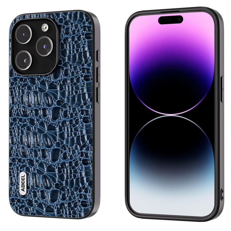 ABEEL真皮天幕黑邊手機殼