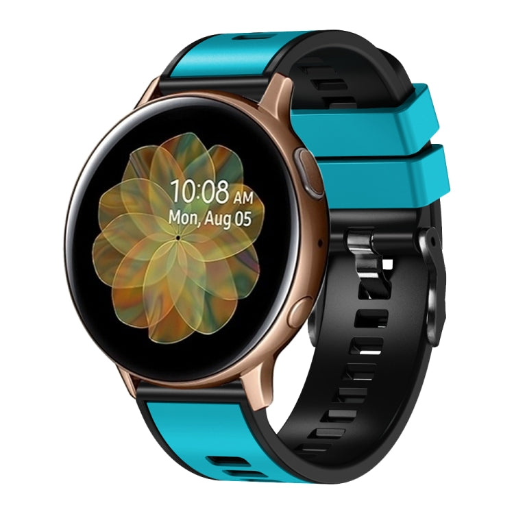 18mm 平紋雙色硅膠錶帶