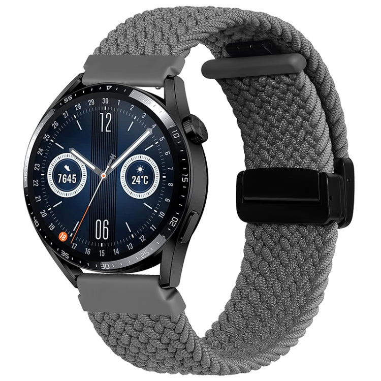 20mm 磁吸摺疊扣編織錶帶