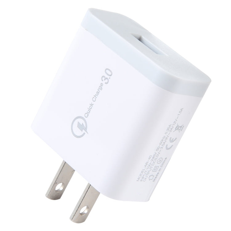 QC3.0 USB快充充電器，美規