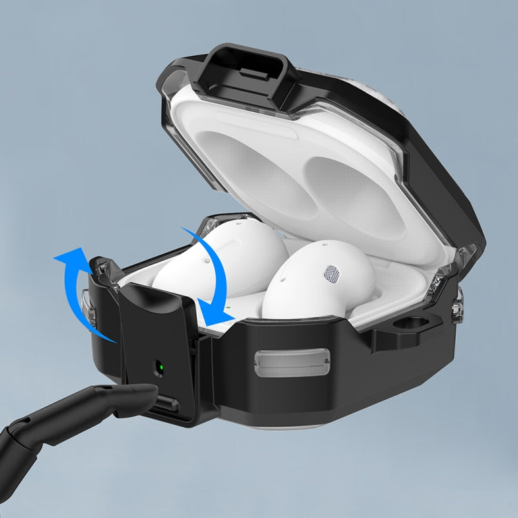 TPU + PC 透明碳纖維無線耳機套帶開關