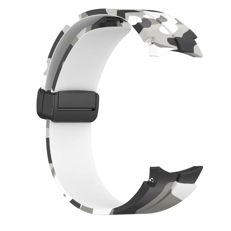 磁吸扣迷彩硅膠錶帶