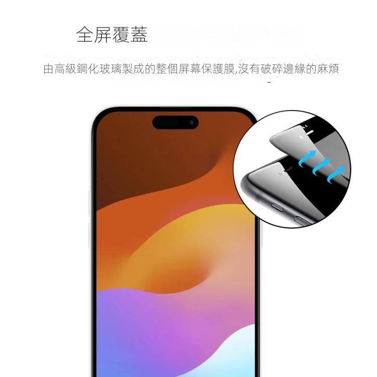 絲印二強 全屏鋼化玻璃膜