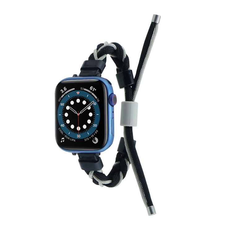 硅膠豆編織繩尼龍錶帶