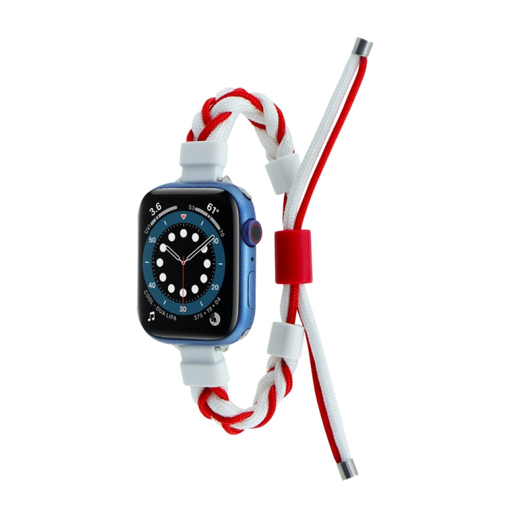 硅膠豆編織繩尼龍錶帶