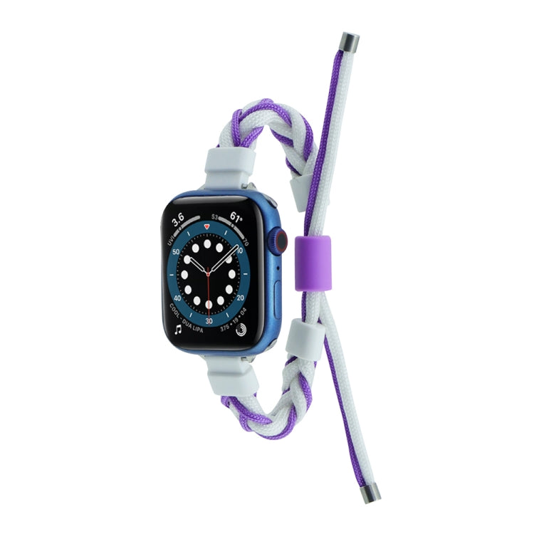 硅膠豆編織繩尼龍錶帶