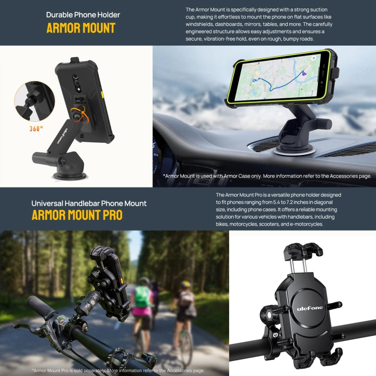 Ulefone Armor X12 Pro，IP68/IP69K三防機  5.45英寸安卓14 Helio G36八核, 網絡：4G, NFC