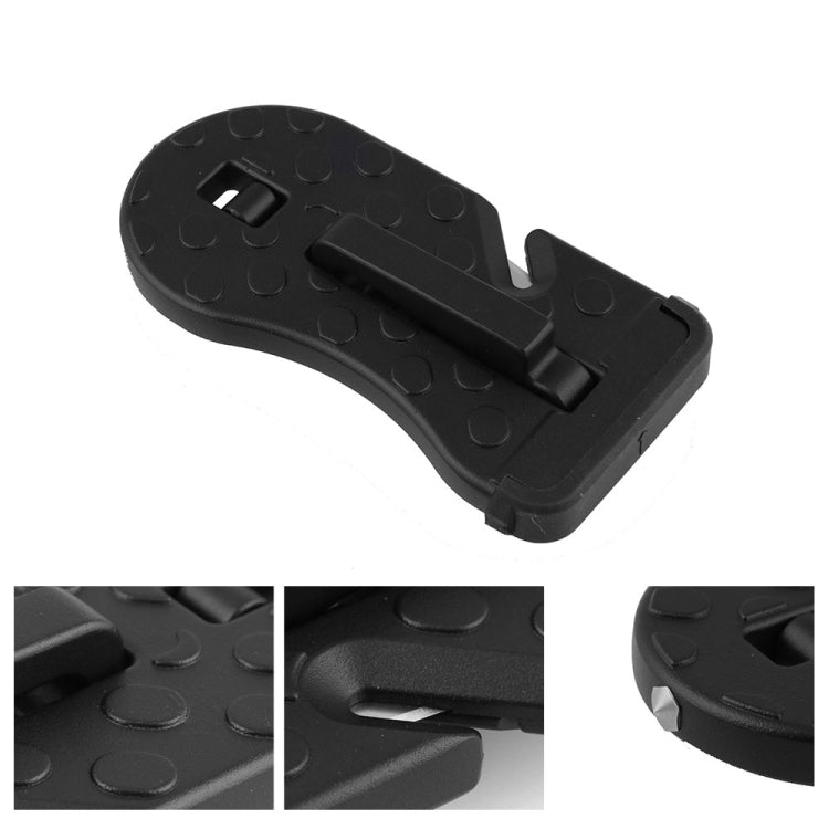 BF013-BK 汽車協助踏板腳鋁合金摺疊迷你腳踏板 適用於吉普 SUV Truck WP