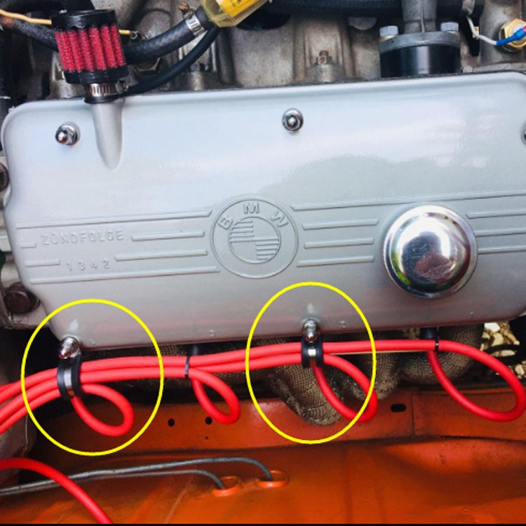 42 PCS 汽車不銹鋼膠條卡箍