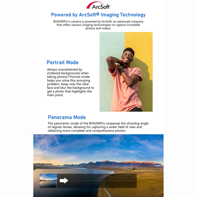 Blackview BV6200 Pro，IP68/IP69K三防機  6.56英寸安卓14 MediaTek Helio P35八核, 網絡：4G, OTG, NFC