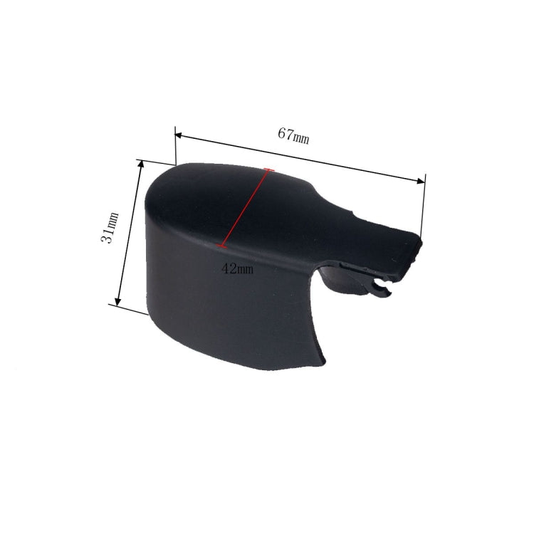 適用於大眾 高爾夫 后雨刷器搖臂蓋 汽車后雨刮器蓋 5K6955435