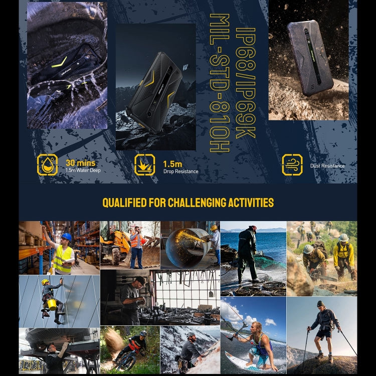 Ulefone Armor X12，三防機  5.45英寸安卓13 Go Helio A22 四核, 網絡：4G, NFC