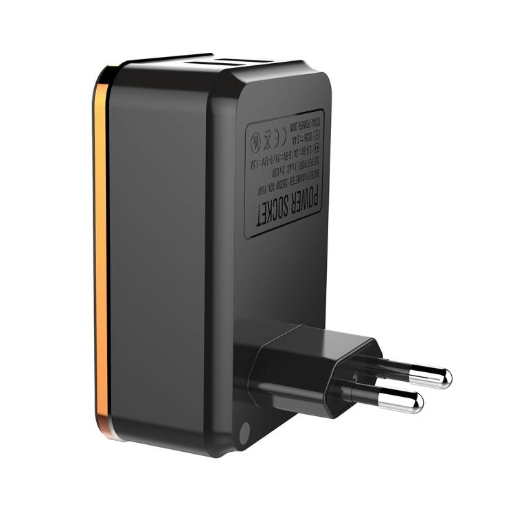 LDNIO SC1205 通用轉換插座 + QC3.0 USB + USB接口 多功能旅行充手機充電器，歐規