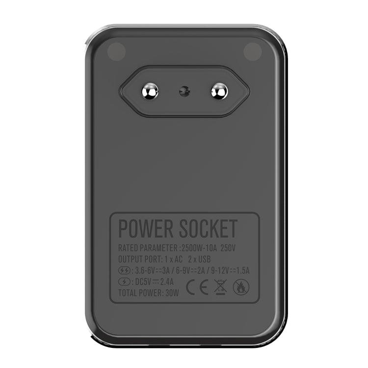 LDNIO SC1205 通用轉換插座 + QC3.0 USB + USB接口 多功能旅行充手機充電器，歐規