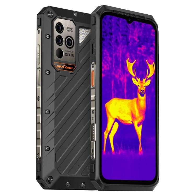 Ulefone Power Armor 18T Ultra Version 5G熱像儀三防機，6.58英寸安卓13天璣7050八核, 網絡：5G, NFC, OTG