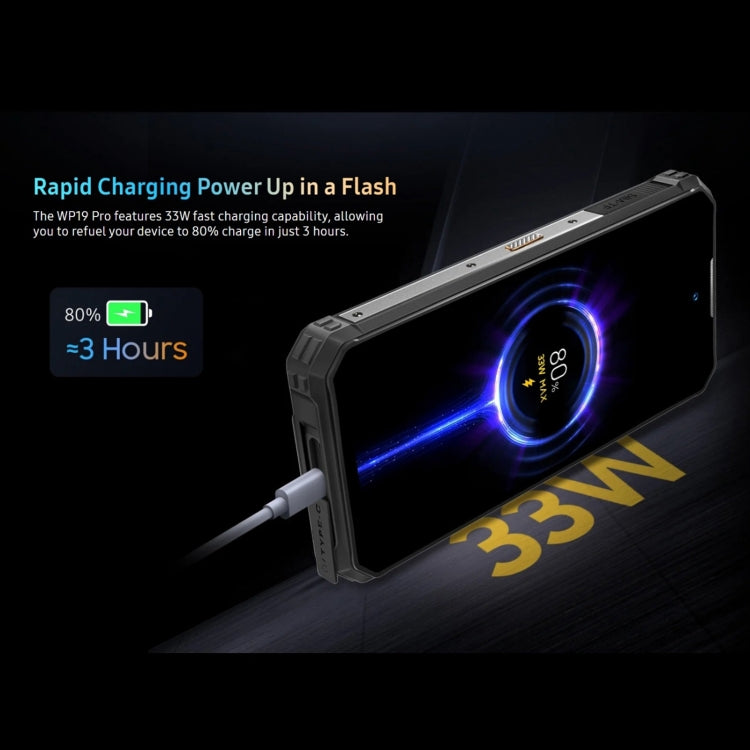 Oukitel WP19 Pro，6.8英寸MediaTek Helio G99 八核，NFC，網絡：4G
