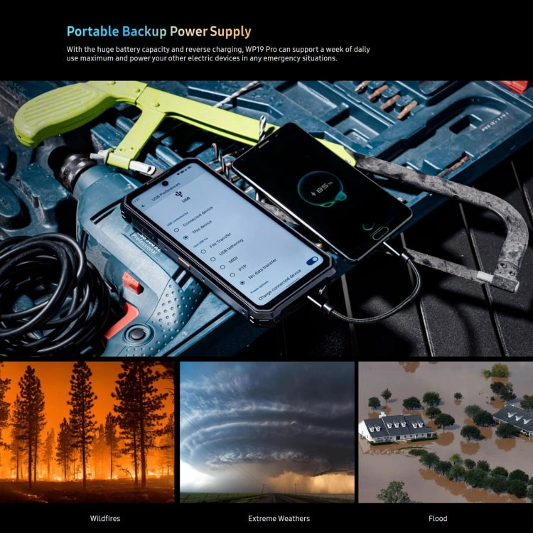 Oukitel WP19 Pro，6.8英寸MediaTek Helio G99 八核，NFC，網絡：4G