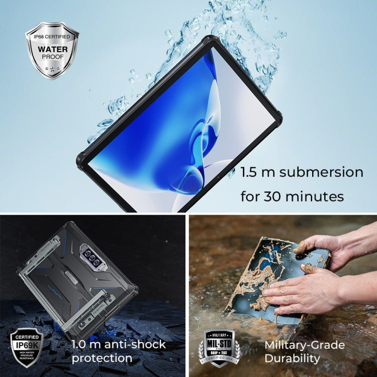 OUKITEL RT7 TITAN 10.1英寸IP68/IP69K三防平板，安卓13 MT8788八核 支持雙卡，4G網絡，歐規