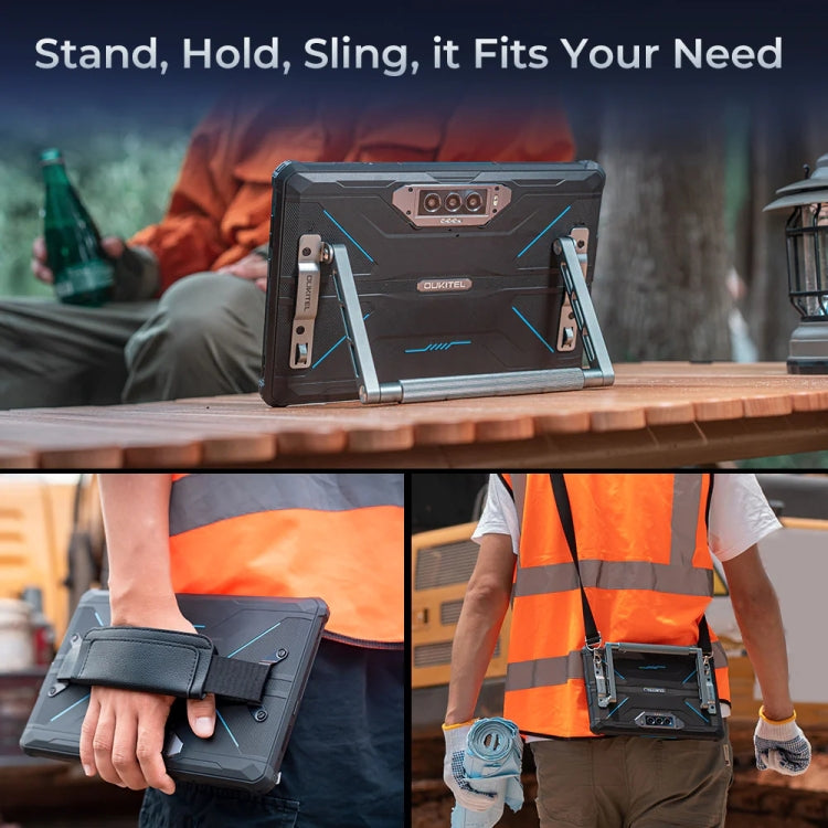 OUKITEL RT7 TITAN 10.1英寸IP68/IP69K三防平板，安卓13 MT8788八核 支持雙卡，4G網絡，歐規, RT7 4G 8GB+256GB