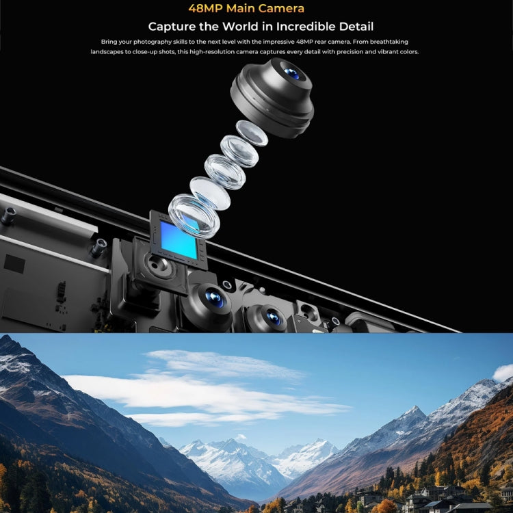 OUKITEL RT8 11英寸IP68/IP69K三防平板，安卓13 聯發科Helio G99四核 支持雙卡，4G網絡，歐規