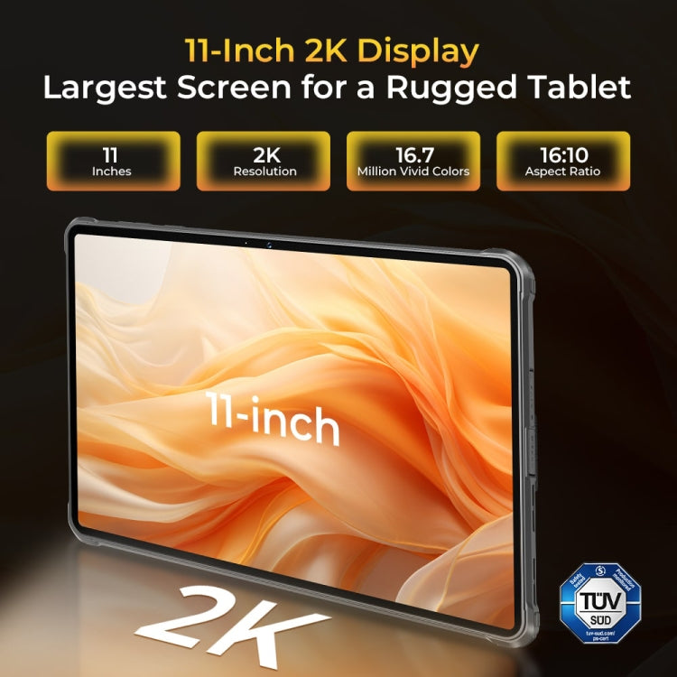 OUKITEL RT8 11英寸IP68/IP69K三防平板，安卓13 聯發科Helio G99四核 支持雙卡，4G網絡，歐規