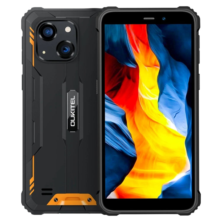 Oukitel WP32，IP68/IP69K三防機, 5.93英寸Unisoc Tiger T606八核，NFC，OTG, 網絡：4G