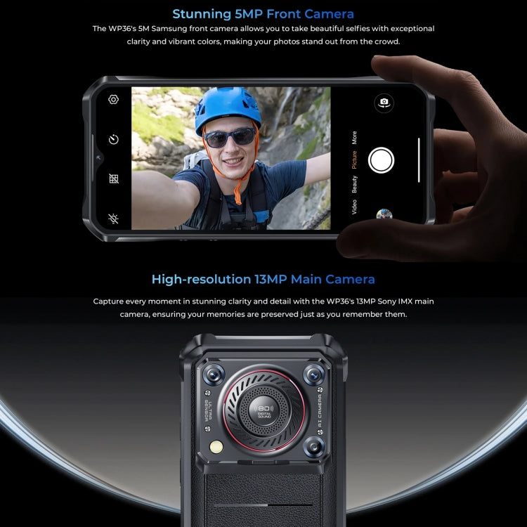 Oukitel WP36，IP68/IP69K三防機, 6.52英寸聯發科MT8788八核，NFC, OTG, 網絡：4G
