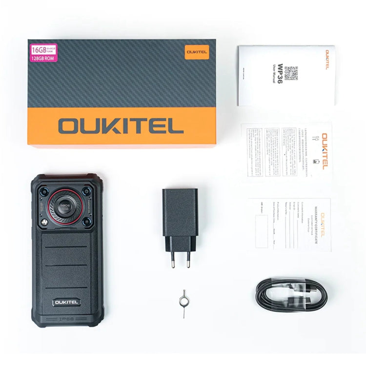 Oukitel WP36，IP68/IP69K三防機, 6.52英寸聯發科MT8788八核，NFC, OTG, 網絡：4G