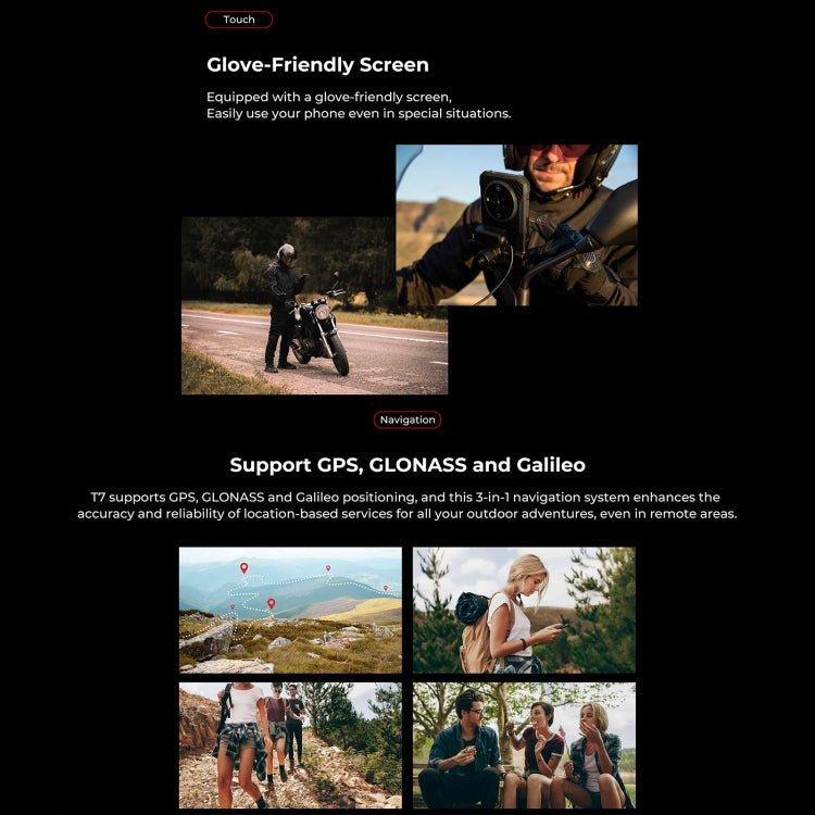 HOTWAV T7 三防機，6.52英寸安卓13 MT8788八核, 網絡：4G, OTG