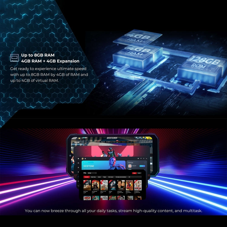 HOTWAV T7 三防機，6.52英寸安卓13 MT8788八核, 網絡：4G, OTG