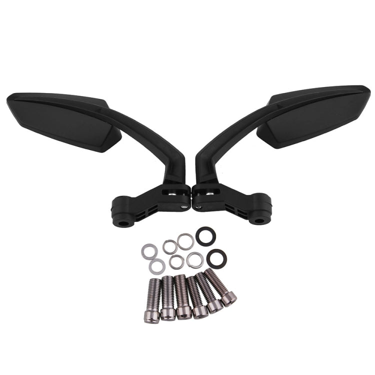 一對 適用於本田/川崎/鈴木/雅馬哈 摩托車改裝后視鏡套裝