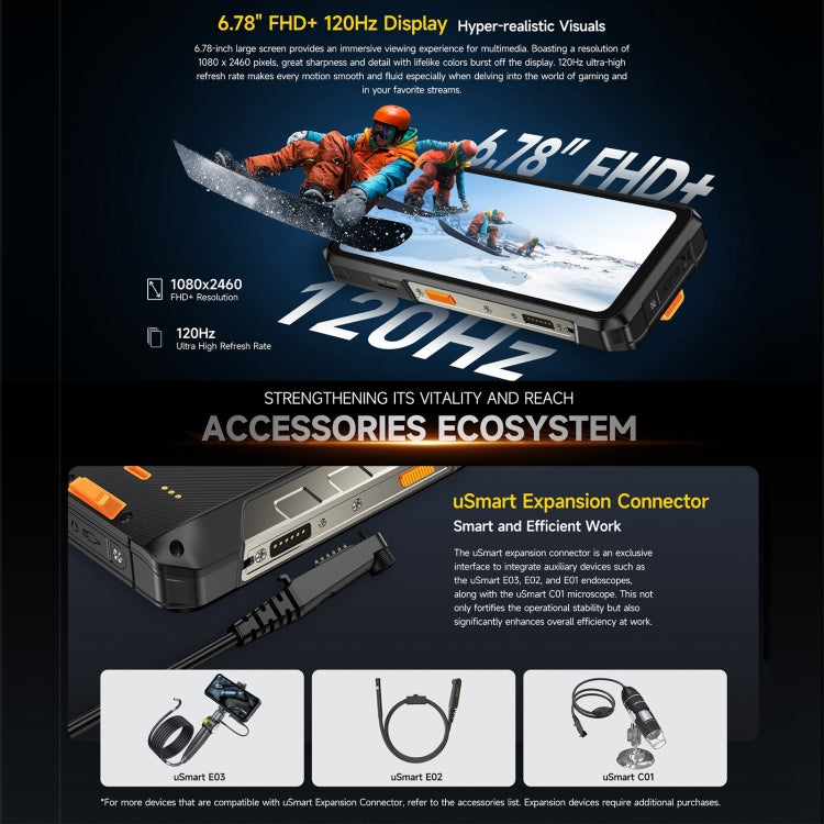 Ulefone Armor 26 Ultra帶對講三防機  6.78英寸安卓13 天璣8020八核, 網絡：5G, NFC