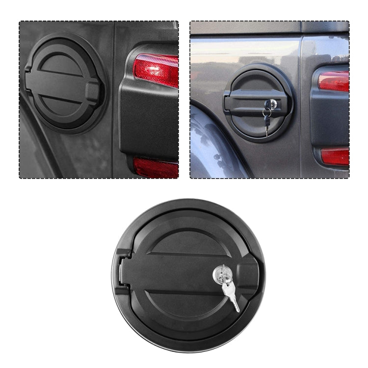 OC049 適用於吉普牧馬人JL JLU 2018-2019 汽車鋁合金油箱蓋