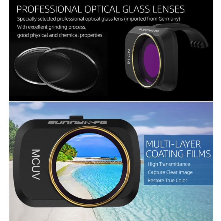 Sunnylife MM-FI9250 濾鏡 適用於大疆Mini 4K/Mini 2 SE/Mini SE/Mini 2/Mavic Mini