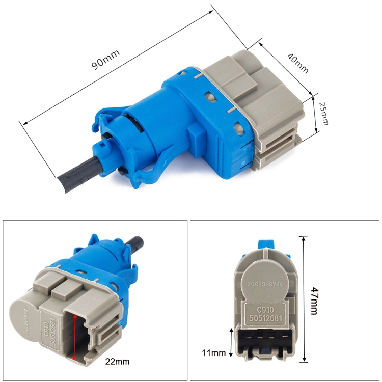A3477 適用於路虎攬勝 車載剎車燈開關 XKB500110