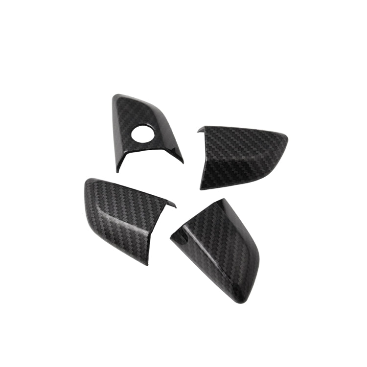 XBL051 4隻裝 適用於本田 思域2016-2020 汽車改裝碳紋門把手裝飾